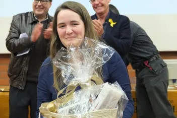 Erola wins the first prize
